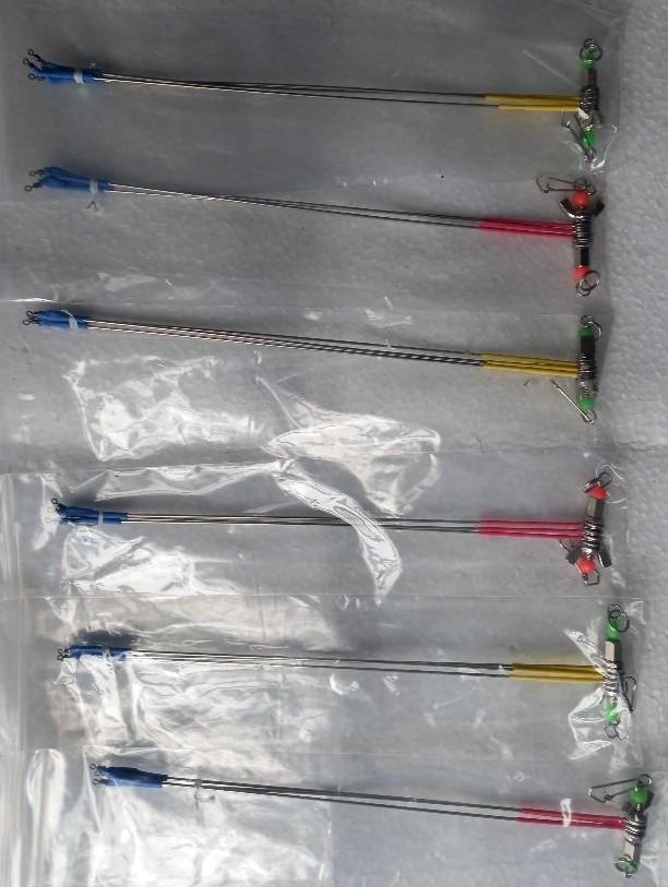 De Paraplu/helikopter onderlijn, de makkelijkste voor het bootvissen.