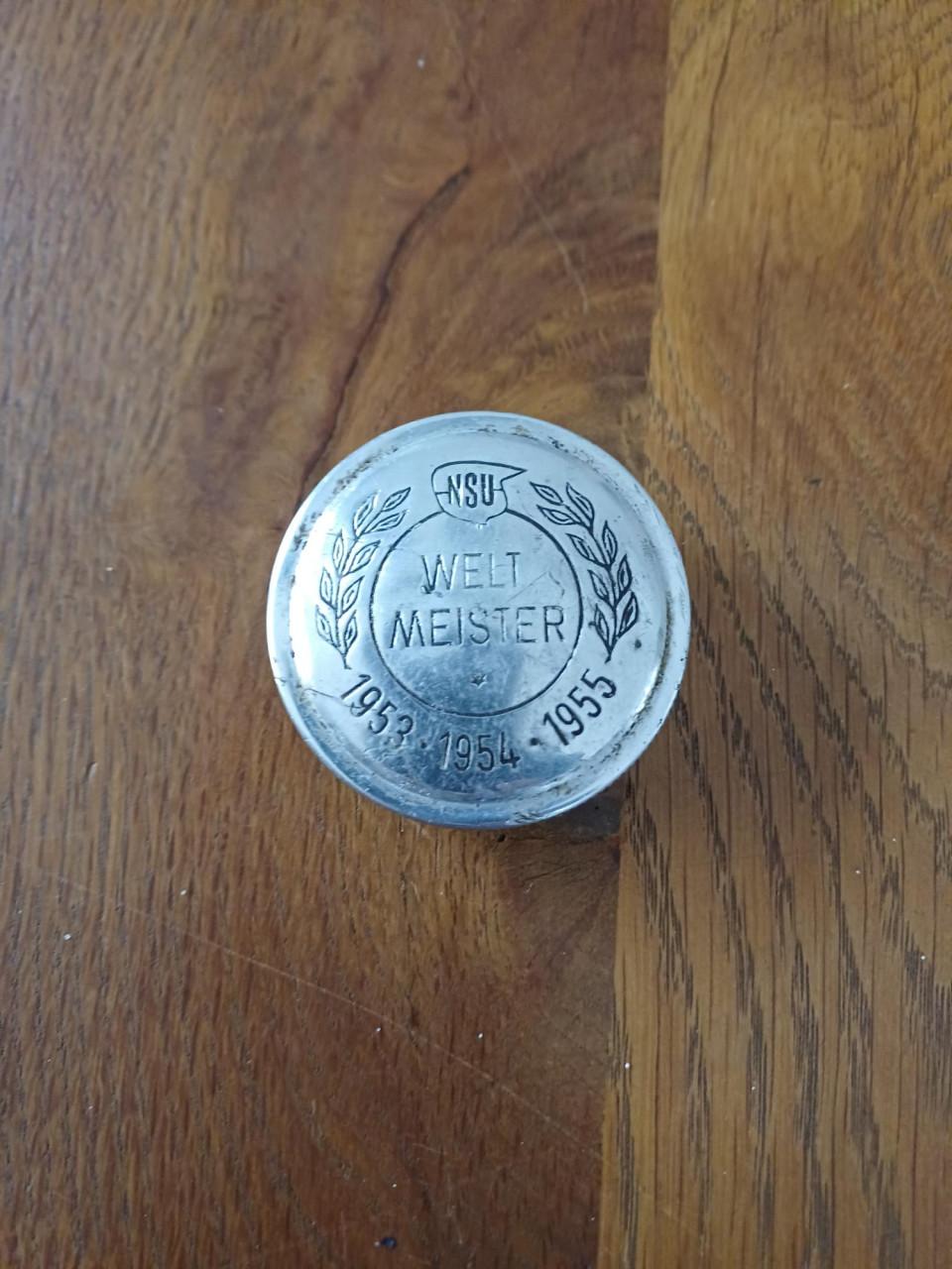 VINTAGE TANKDOP NSU OLDTIMER