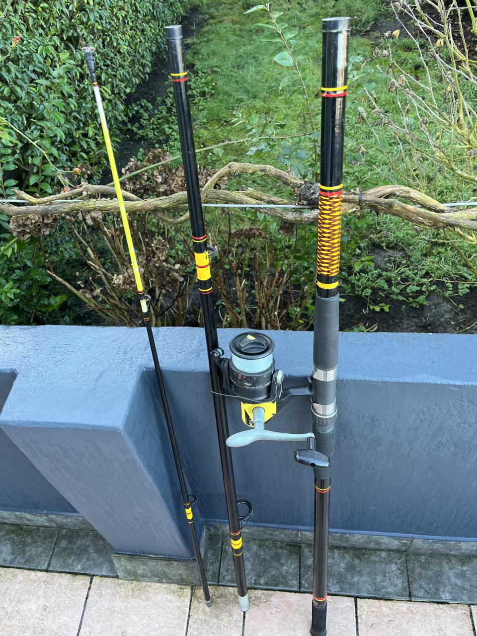 Shakespeare hengel te koop met molen.