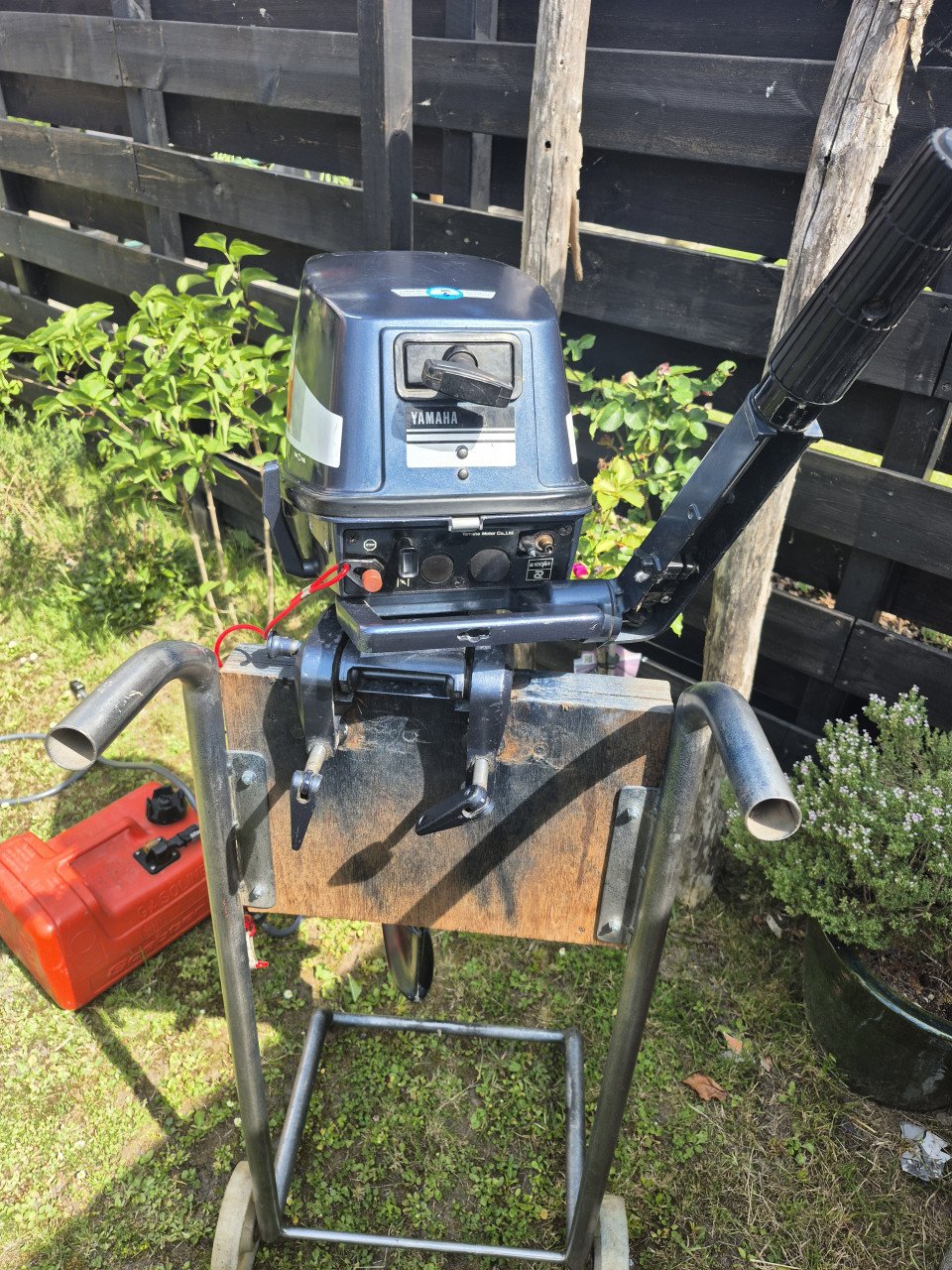 Yamaha 8 pk tweetakt kortstaart