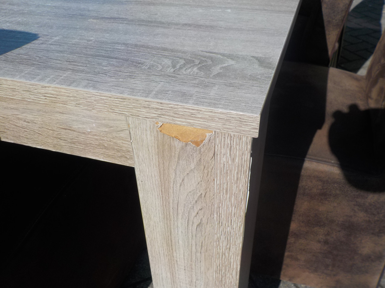 Stevige verlengbare eettafel 240 x 95 cm