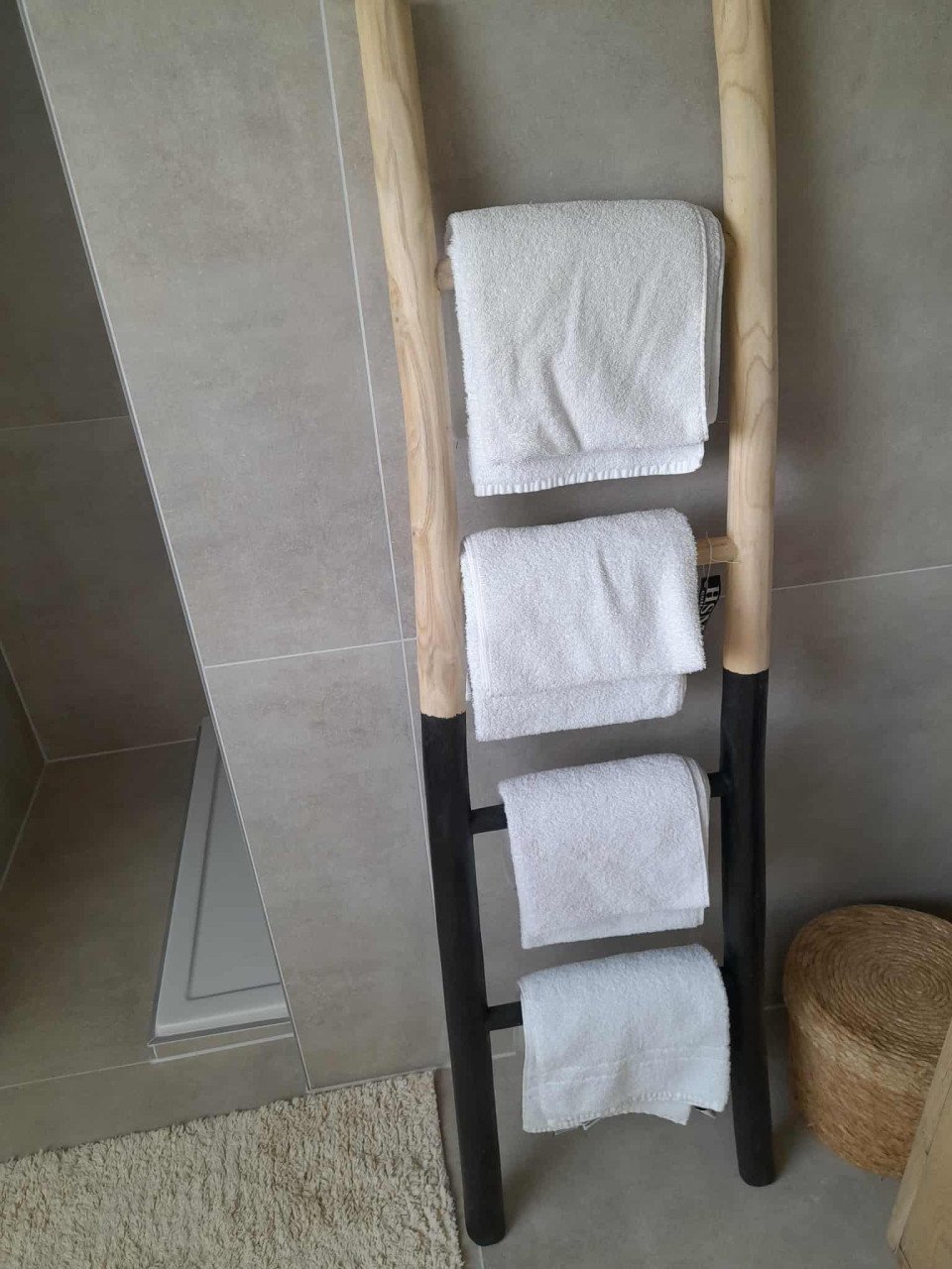 Nieuwe decoratieve Ladder HSM 50x6x150 Naturel Teak
