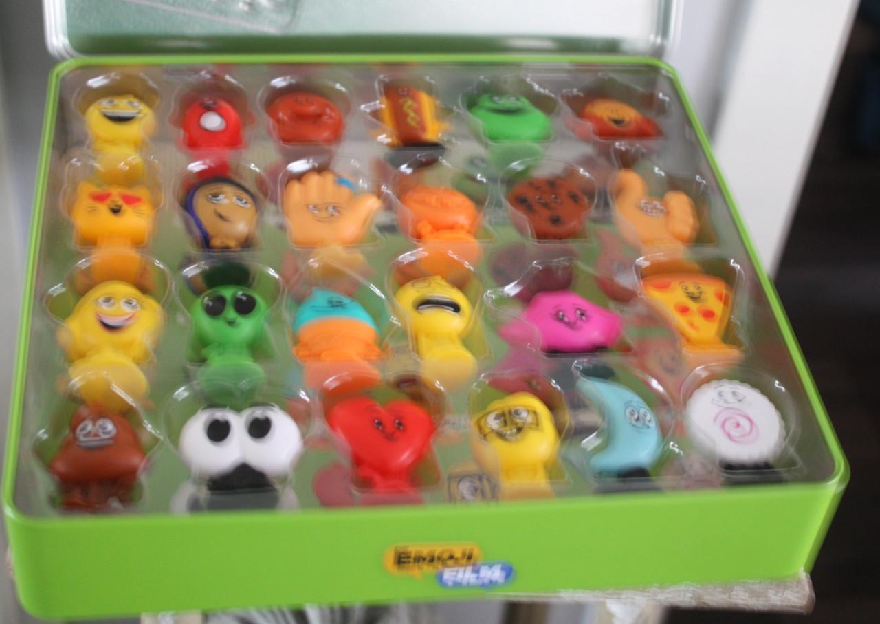 Emoji Film PLUS Figuren Compleet in Blikken Doos