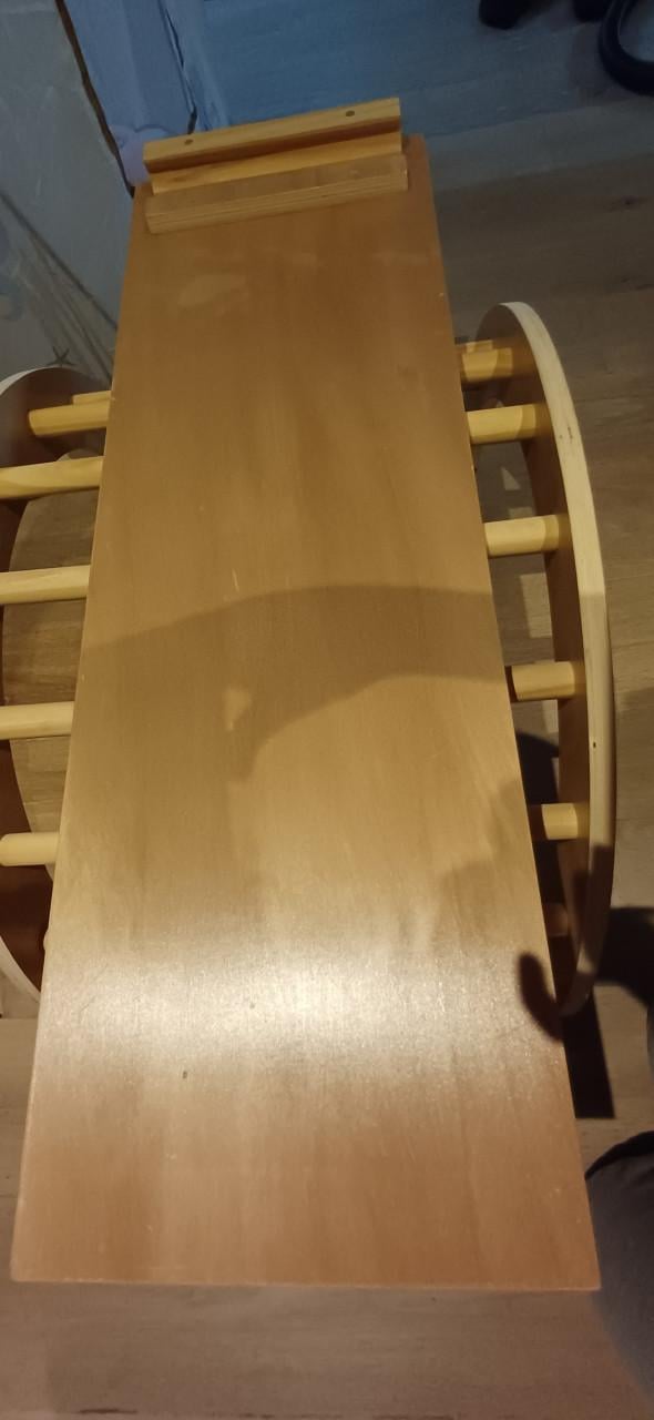 Montessori klimboog met glijplank