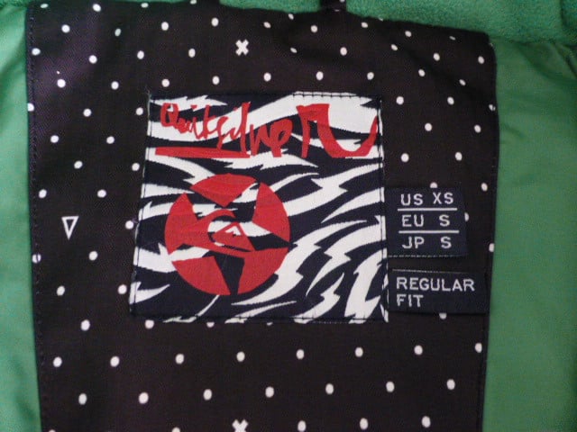 Ski-jas Quiksilver Snowboard, 80% dons, 20% veren