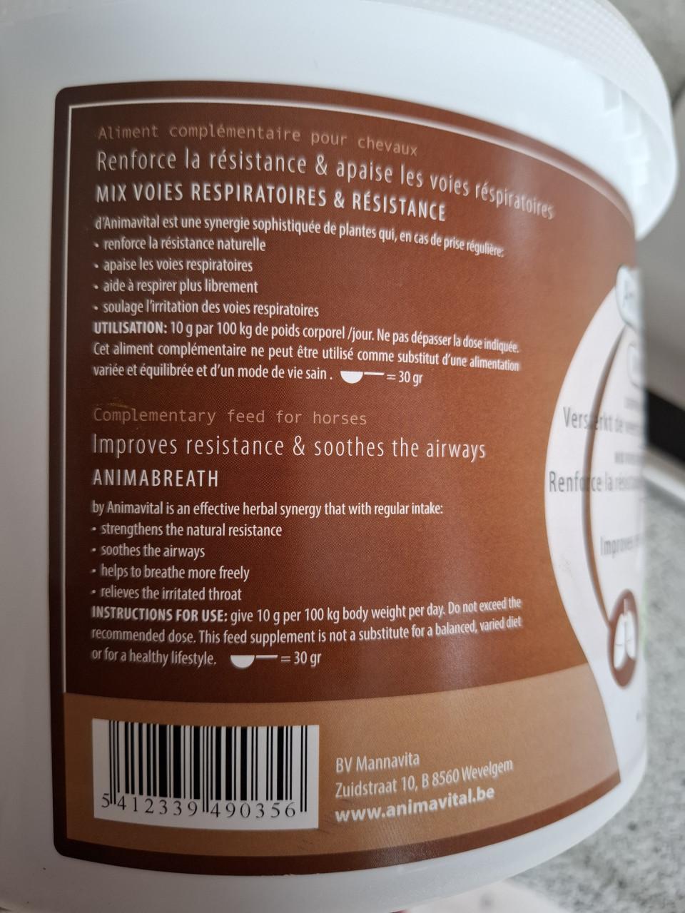 Animavital Animabreath Luchtwegen & weerstand-mix