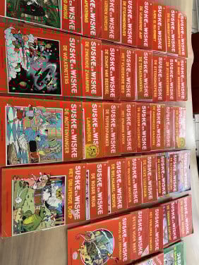 32 Suske en Wiske stripboeken