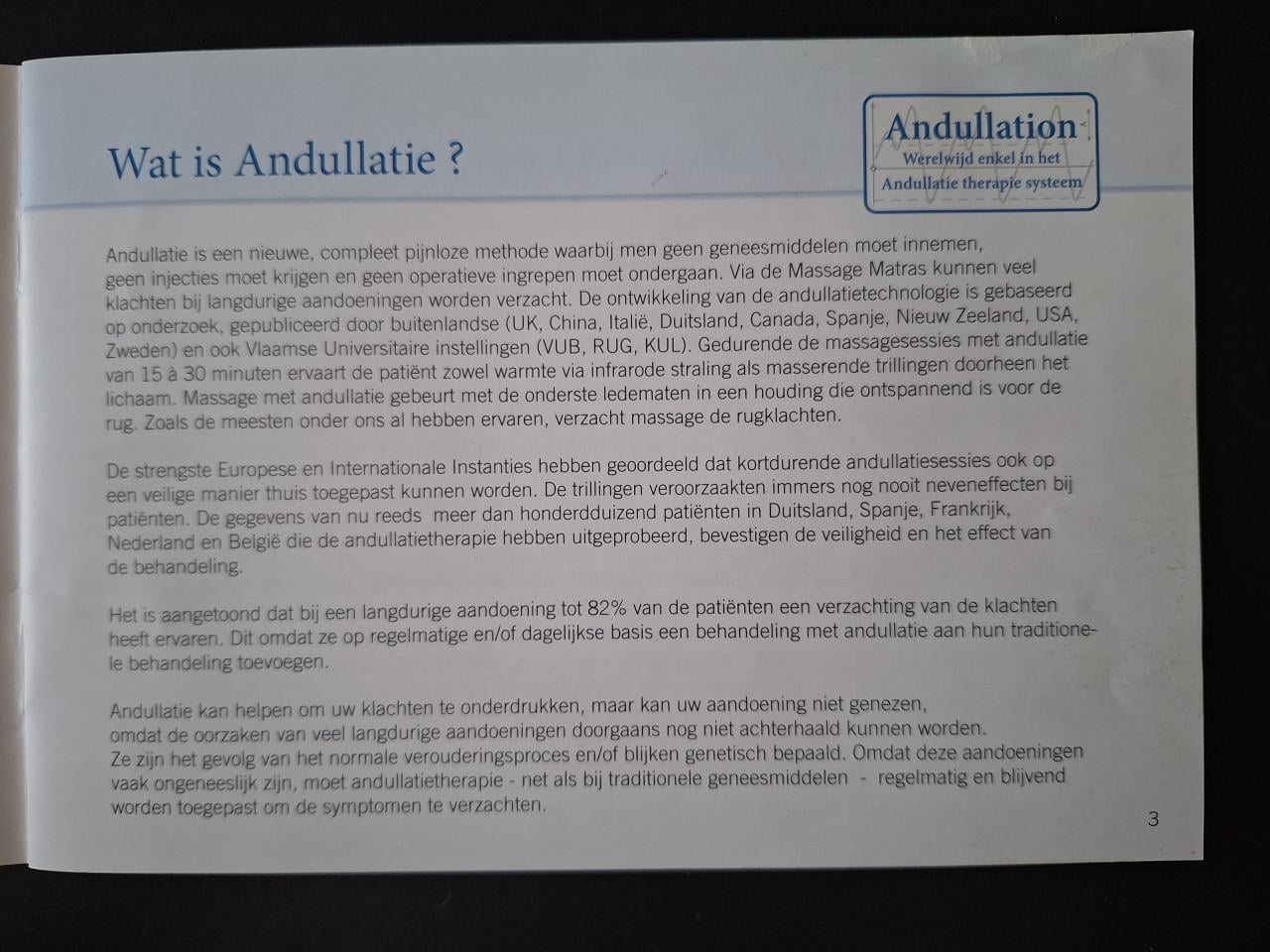 HHP Andulatie Matras