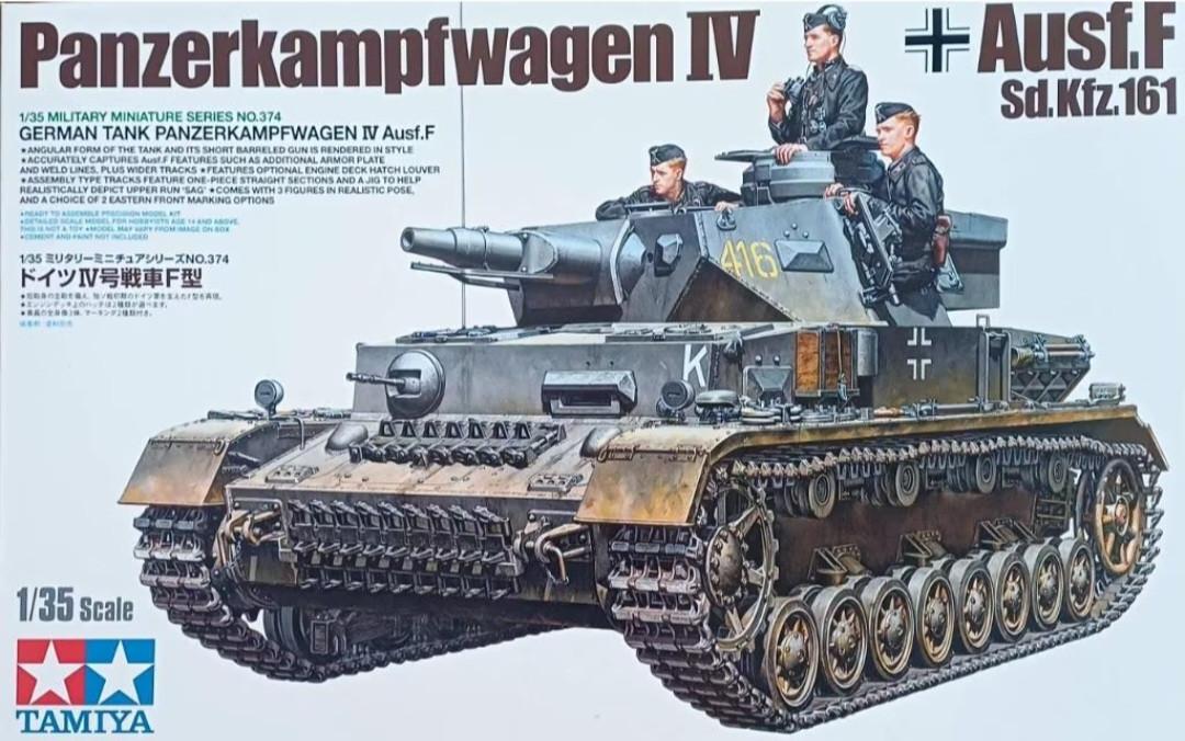 1/35 TAMIYA PANZER IV Ausf. F