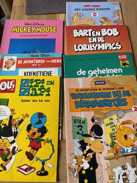 Wat oudere stripboeken