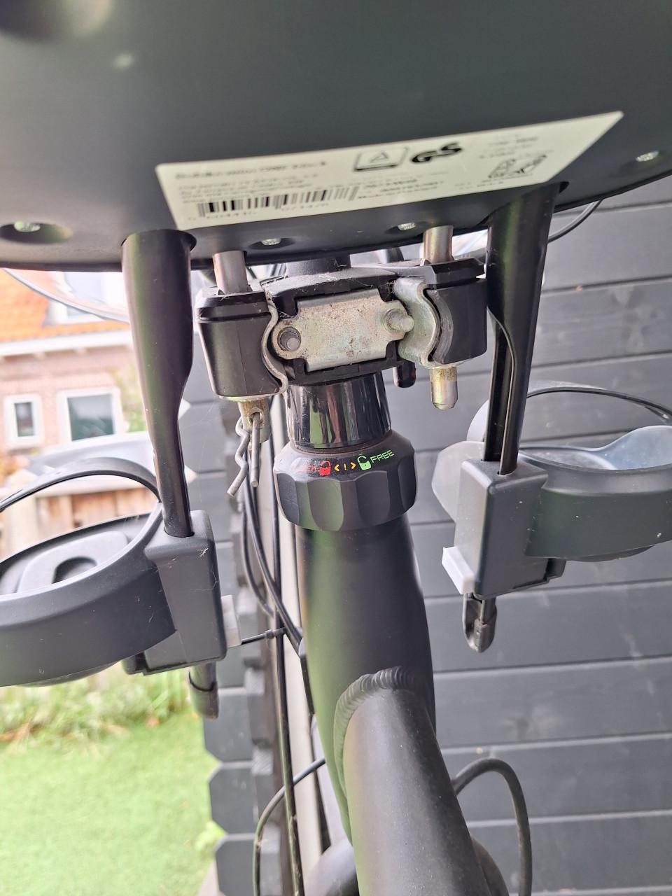 Bobike voorzitje + windscherm
