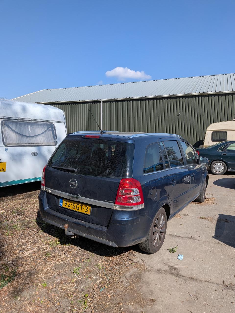 Opel zafira loopt niet goed