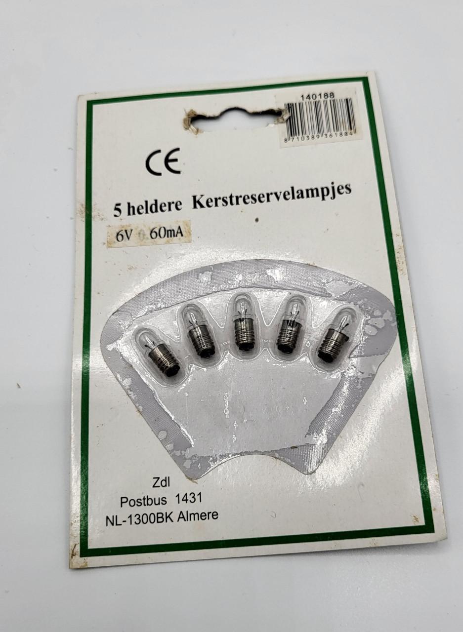 Vintage kerst reservelampjes
