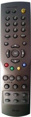 Originele Humax afstandsbediening , type RS 505, incl. nieuwe batterijen