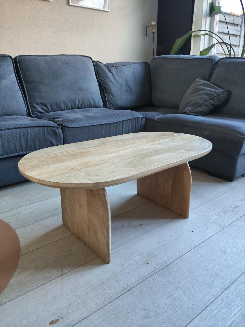Houten salontafel