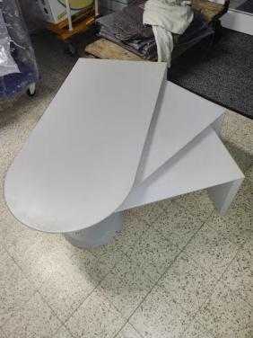 SalontafelLeolux Salontafel - kleur grijs, 110 x 55 x 45 cm