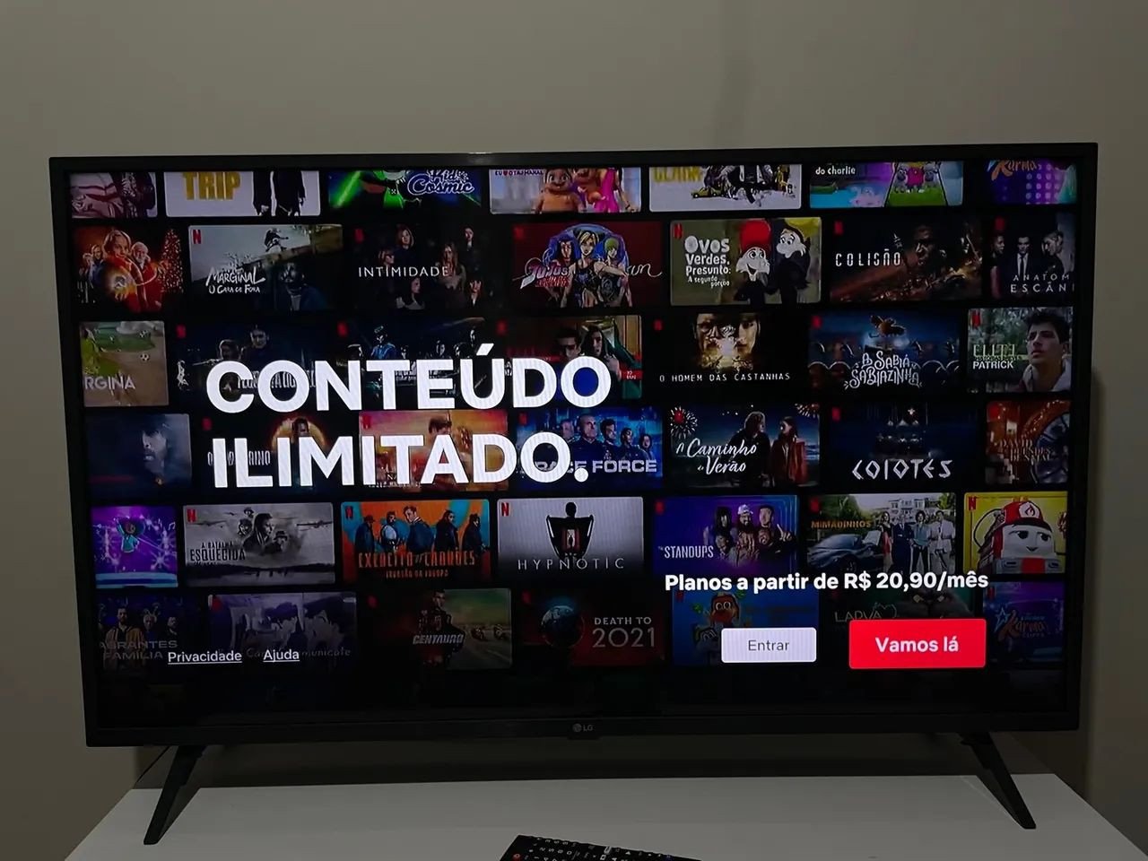 LG Smart TV 32inch(81cm) Full HD draadloos wifi met bluetooth