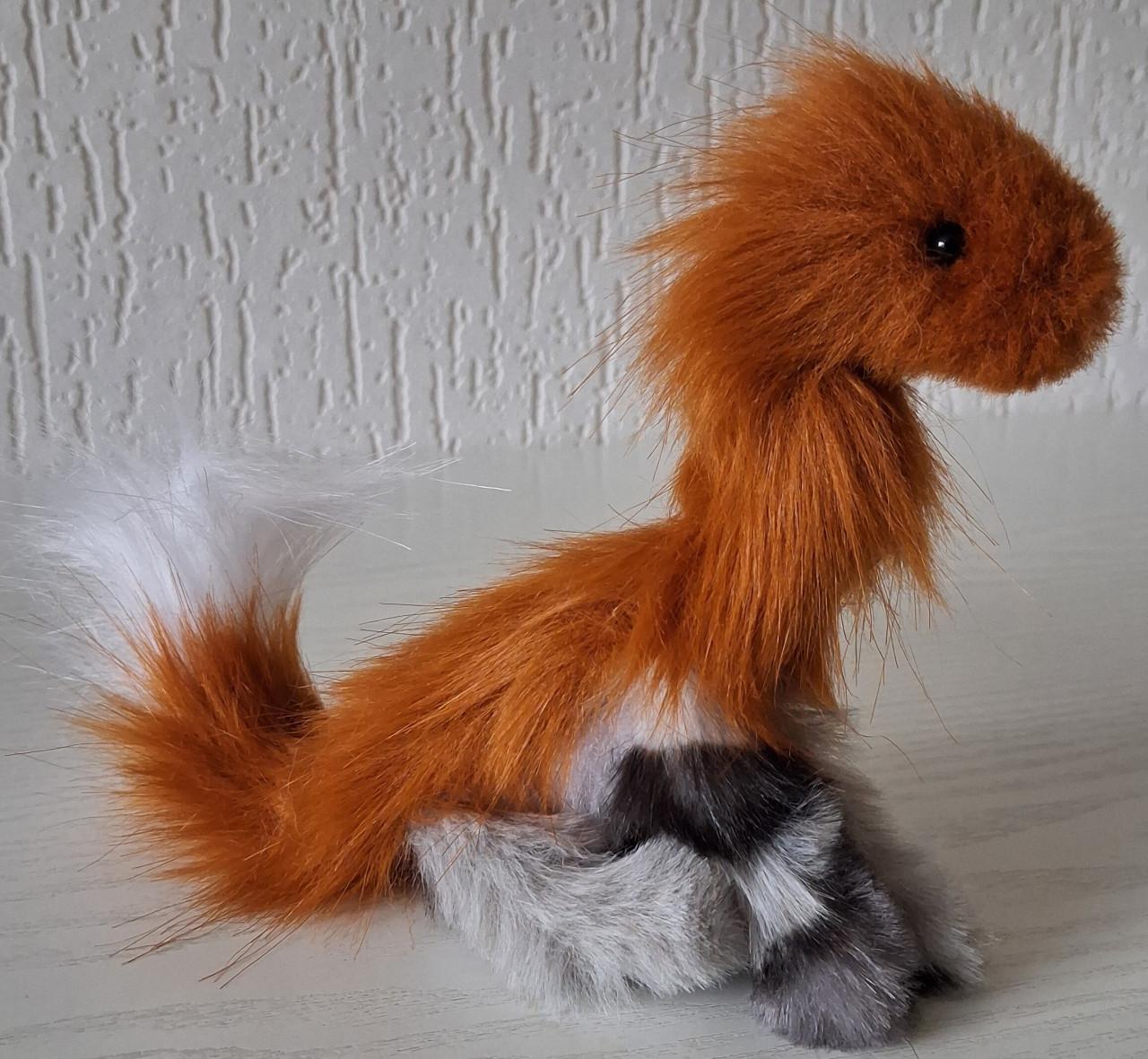 Twee draakjes artdoll, beweegbaar, handgemaakt