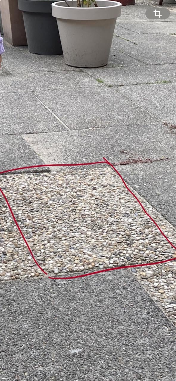 Uitgewassen Grindtegels 40x60 (~70st)