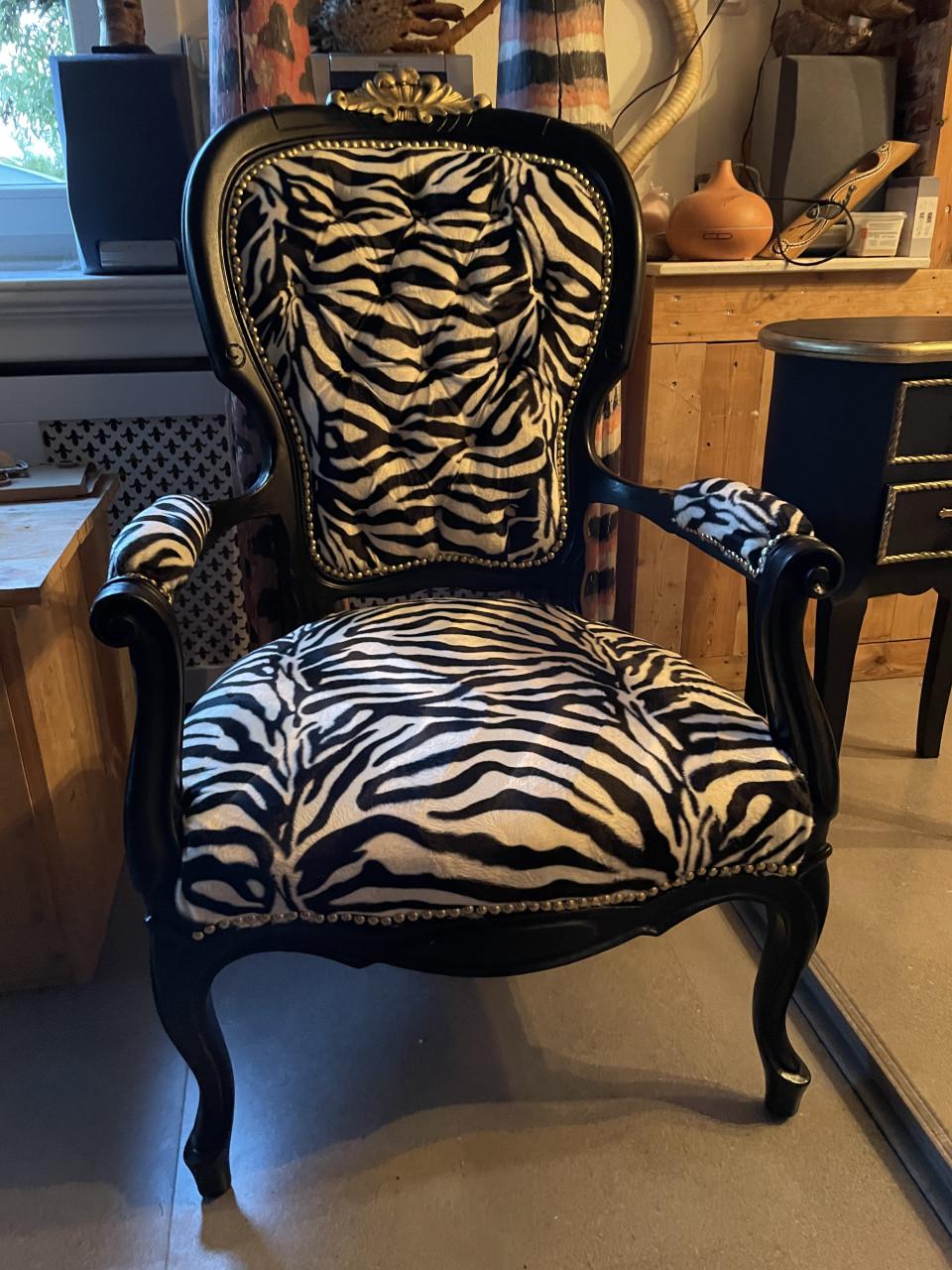 Mooie opgeknapte barokstoel