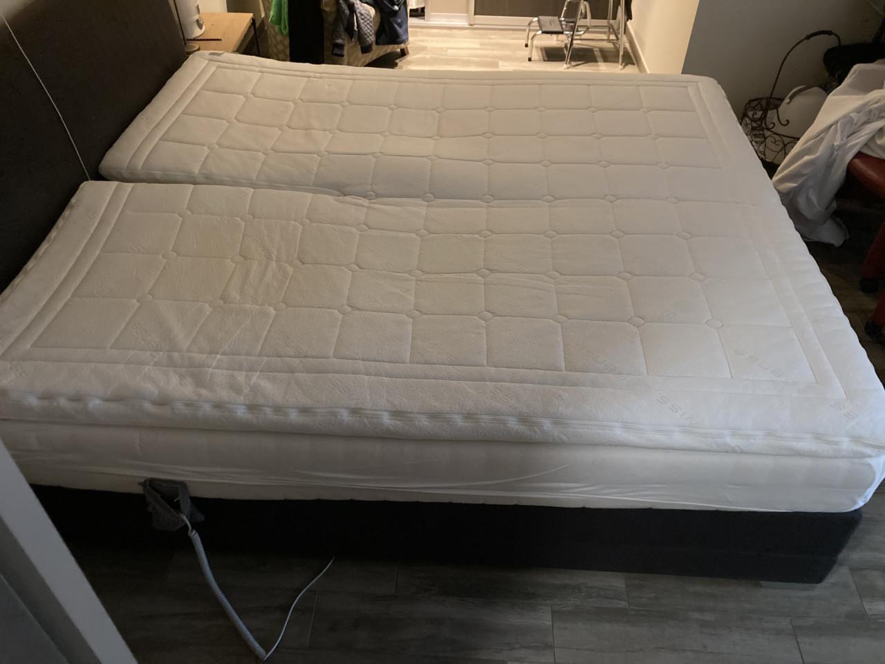 Swiss sence topper 1.80 bij 210 wasbaar!