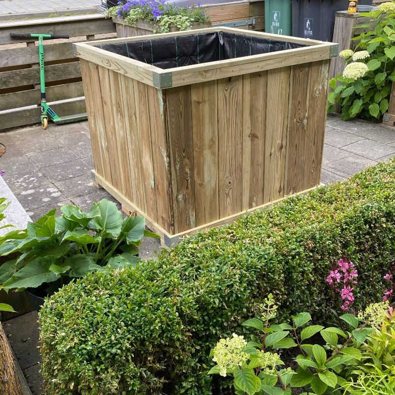 Zeeuwse knop bloembakken projecten ter inspiraties L100 x B100 x H85