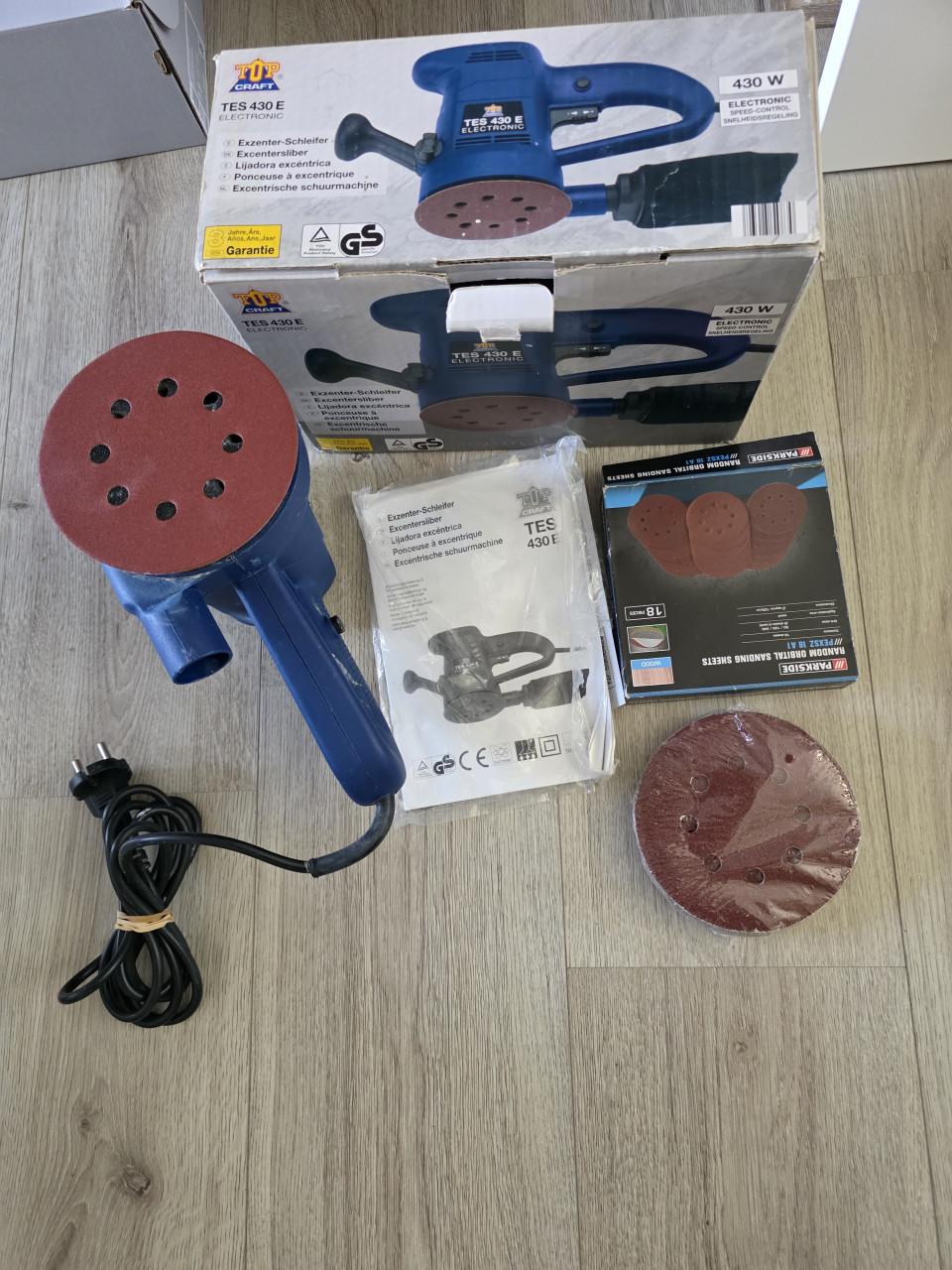 Goed werkend excentrische schuurmachine- Top Craft 430W
