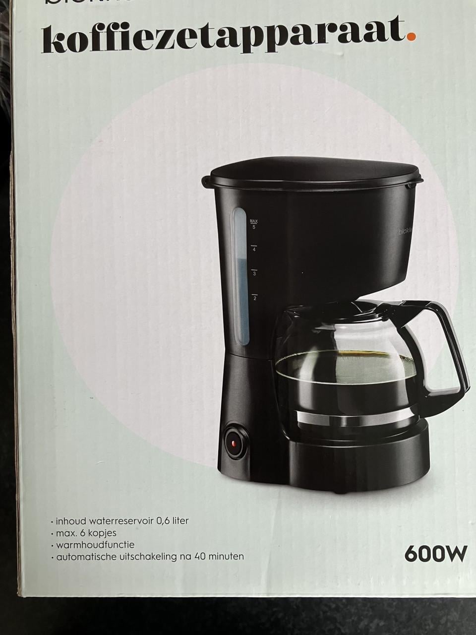 Koffiezetapparaat....nieuw!