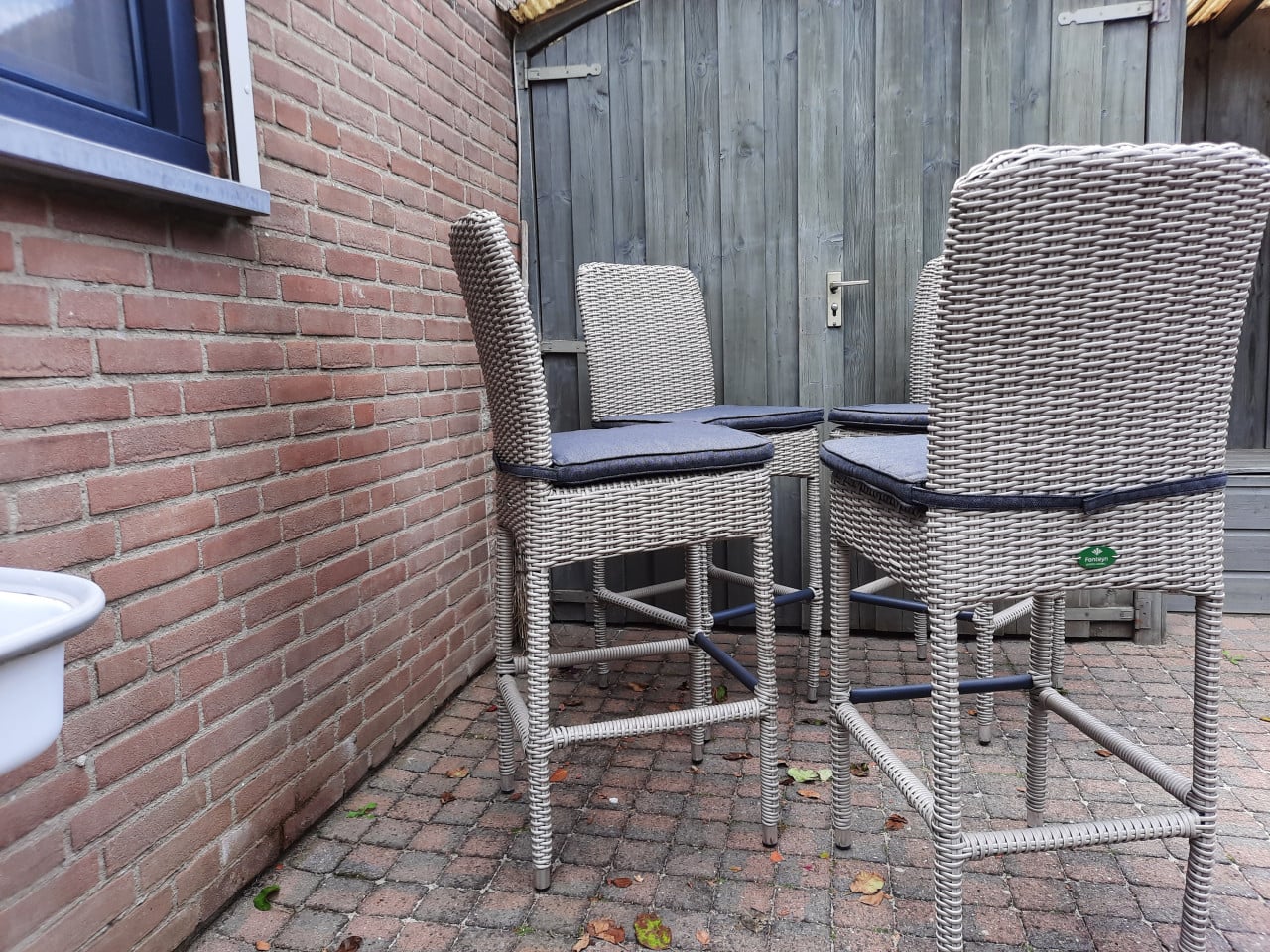 Set van 4 Barkrukken