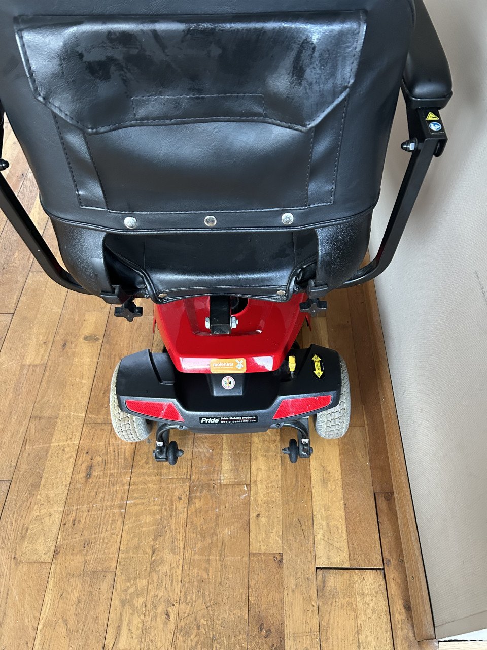 Demontabele scootmobiel Pride Capri pro 3-wiel