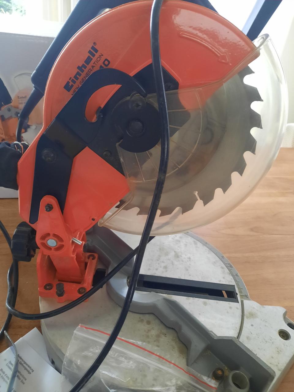 Afkortzaag verstekzaag Einhell zo goed als nieuw