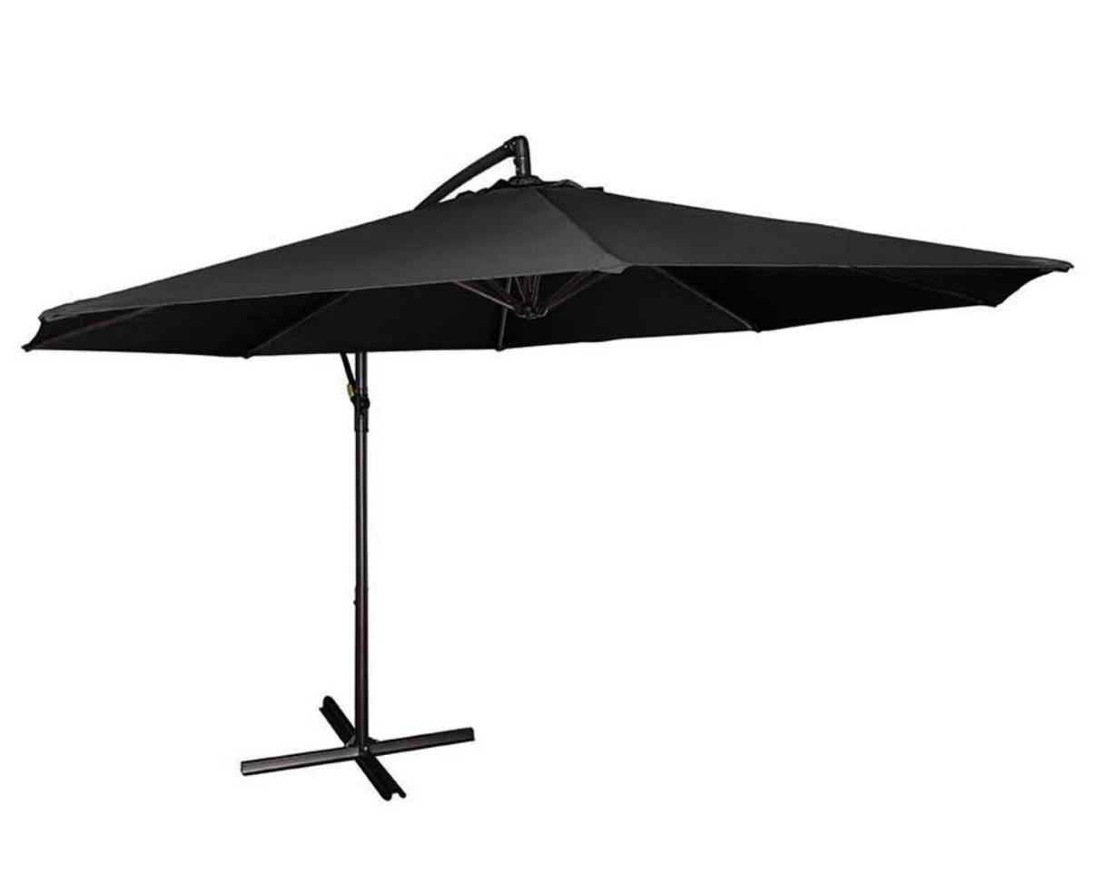 Zwevende Parasol Zwart - Sevva