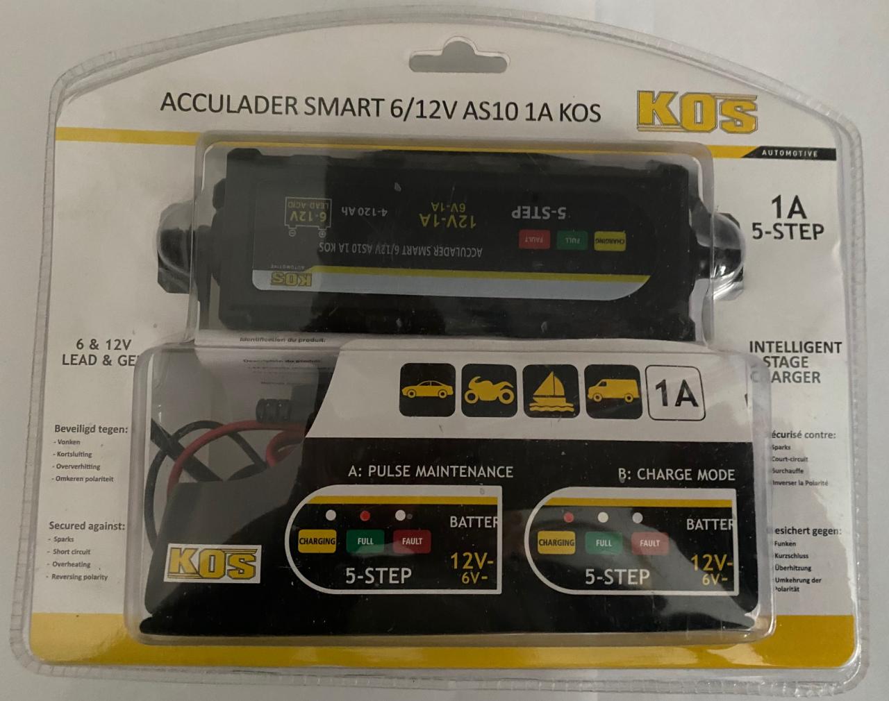 Intelligente accu oplader