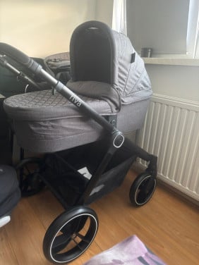Kinderwagen 3 in 1 Riva Grey