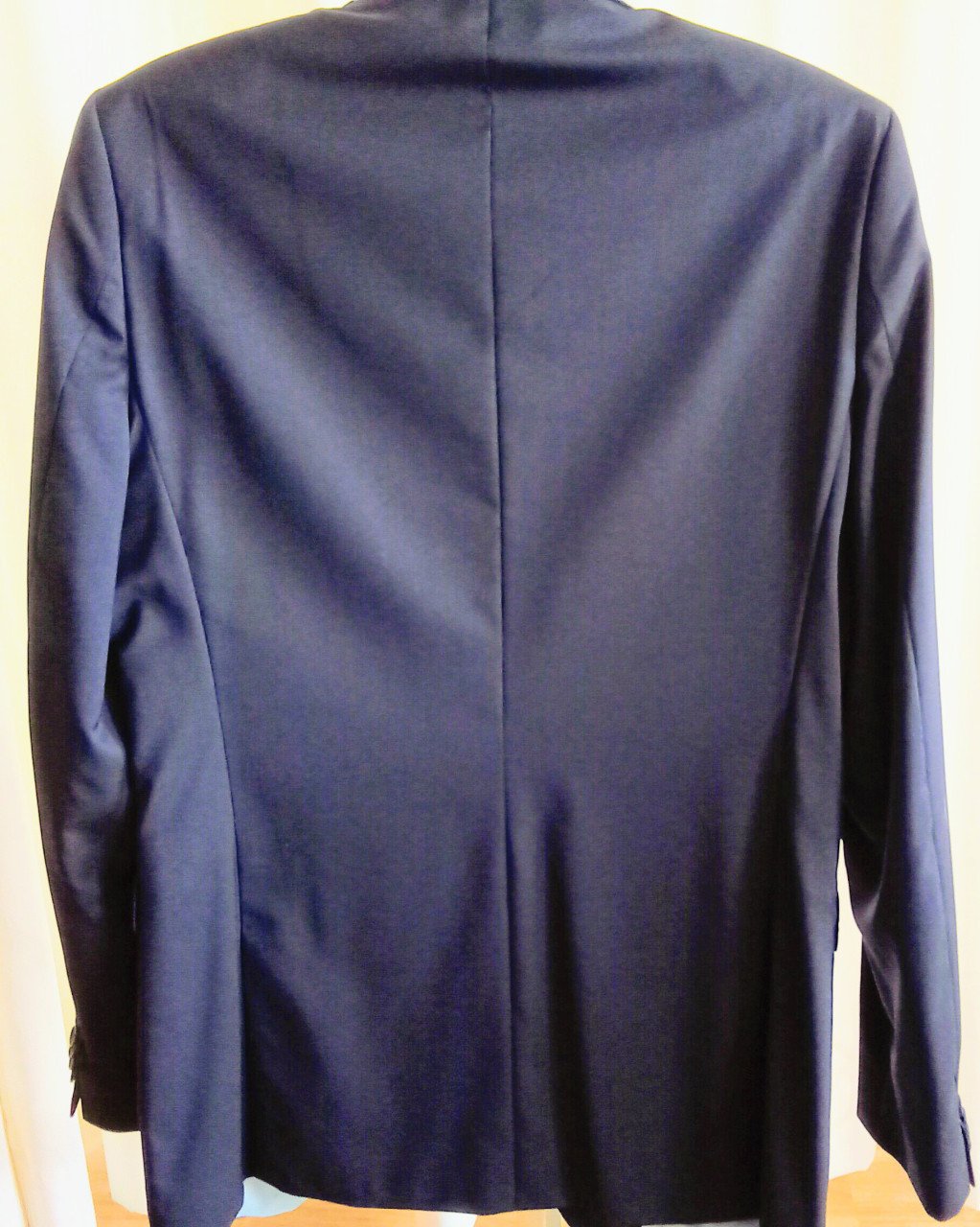 Prachtig blauw kostuum merk Van Gils