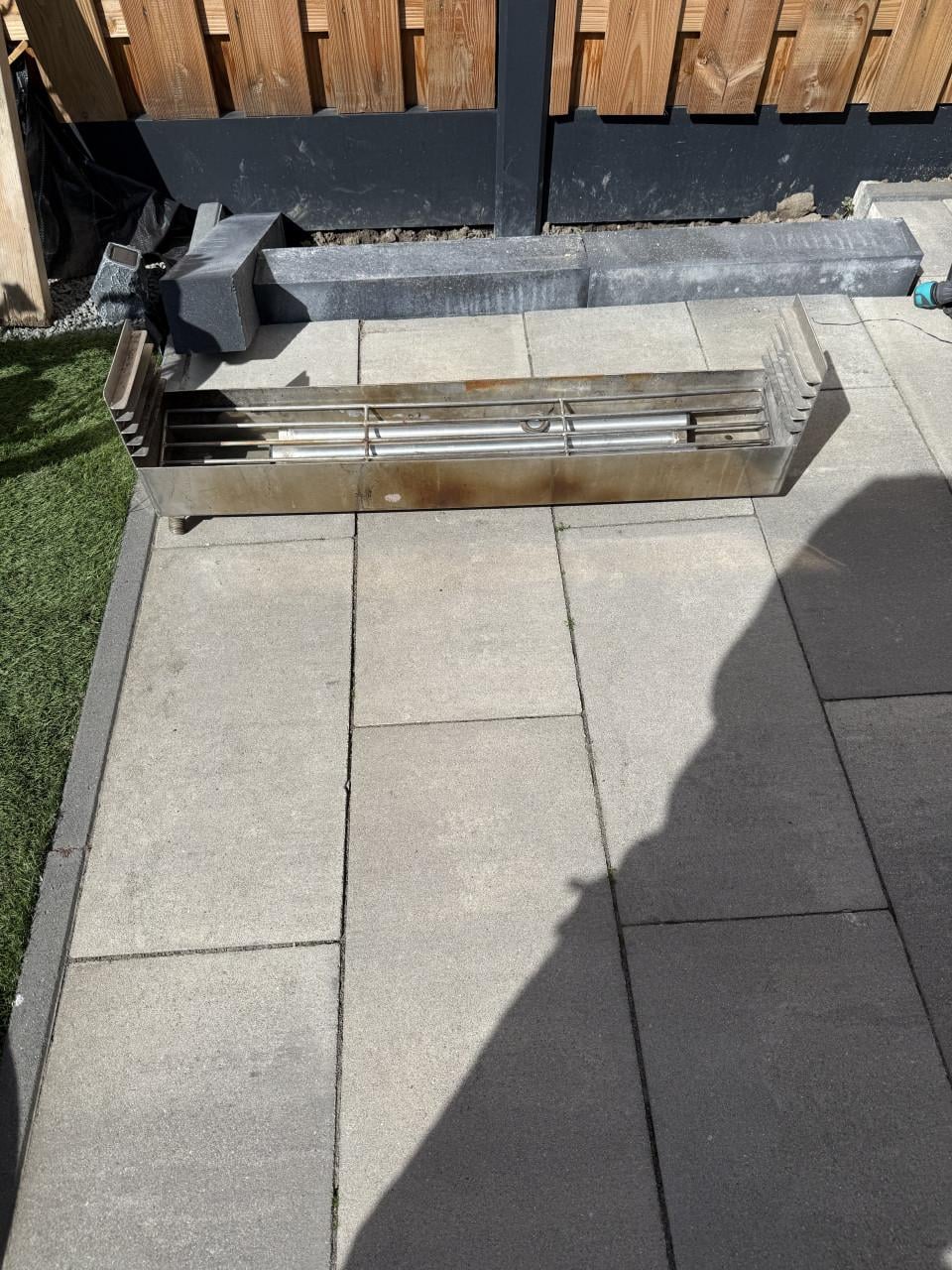 RVS BBQ smal / drie poot / saté barbecue