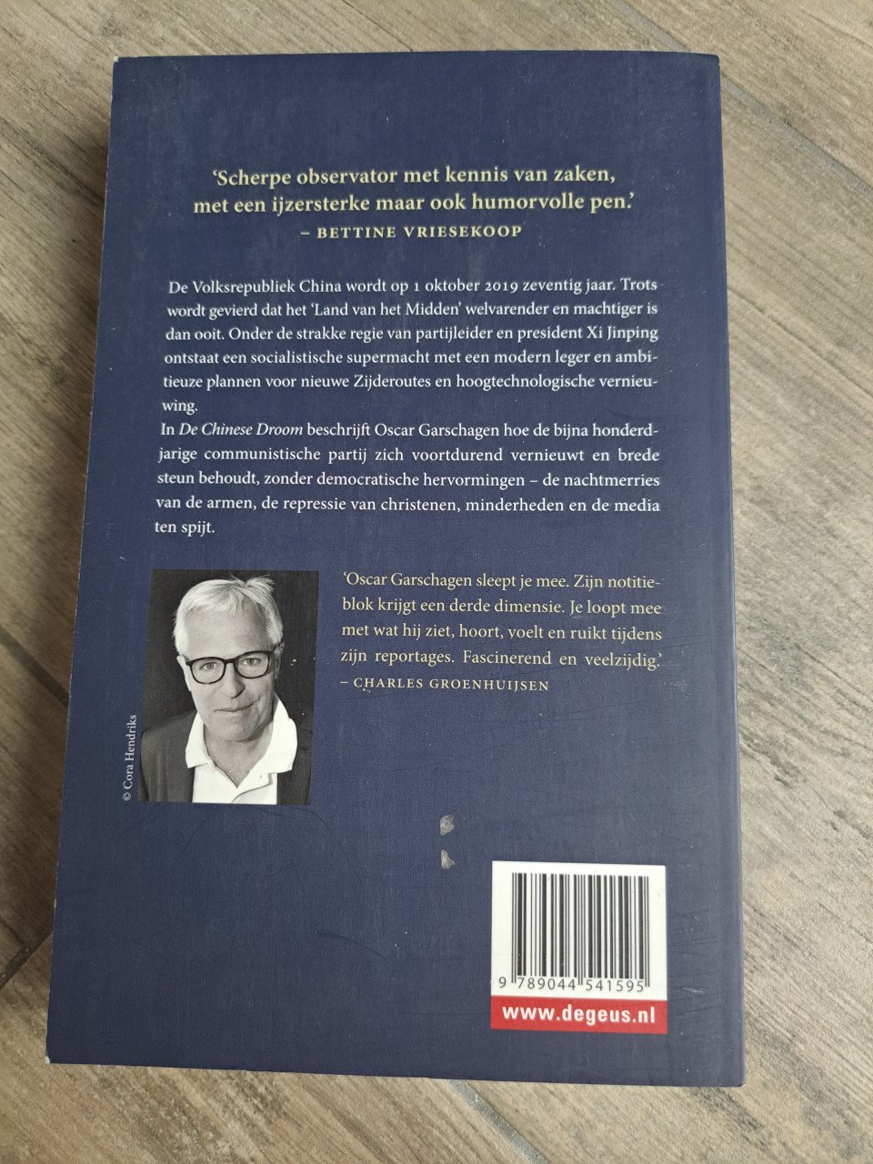 Geschiedenis/politiek de Chinese droom van Oscar Garschagen