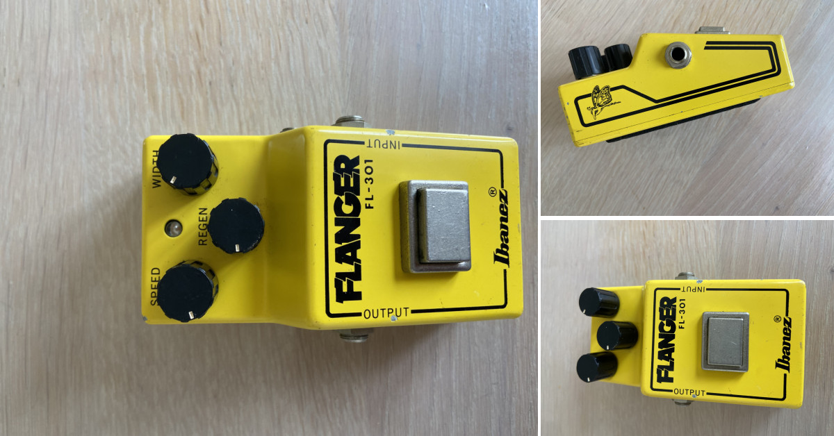 Vintage Ibanez Maxon FL-301 Flanger Early Eigthies