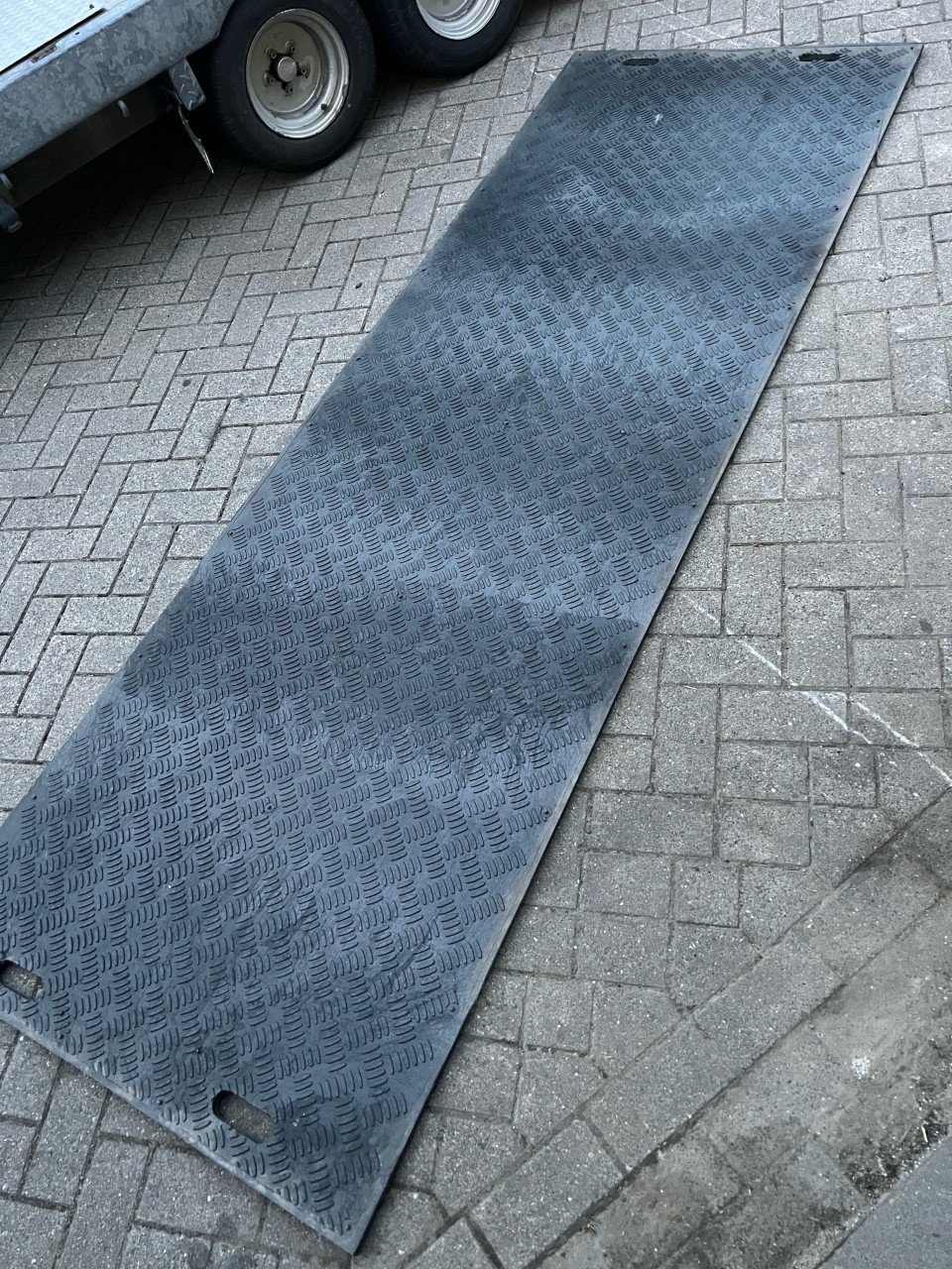 Harde kunstof rijplaten Te Huur