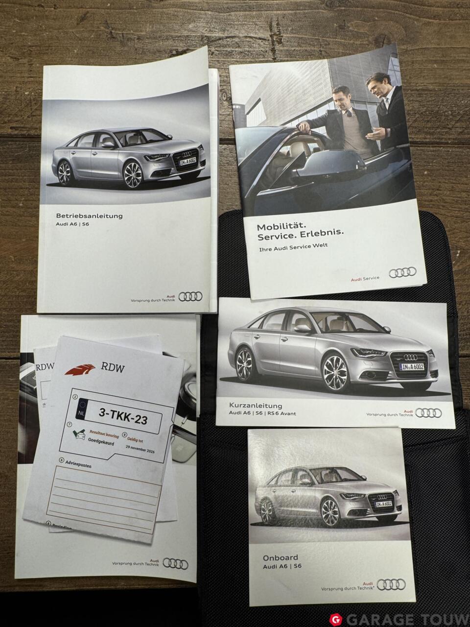 Audi A6 avant 3.0 tfsi quattro pro line s 435pk rs stoelen