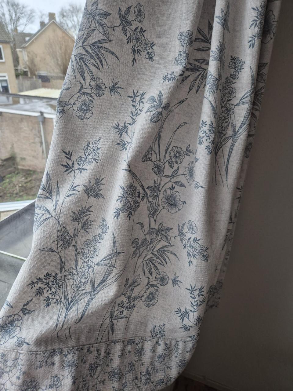 Katoenen Gordijnen - 150x160 cm (x2)