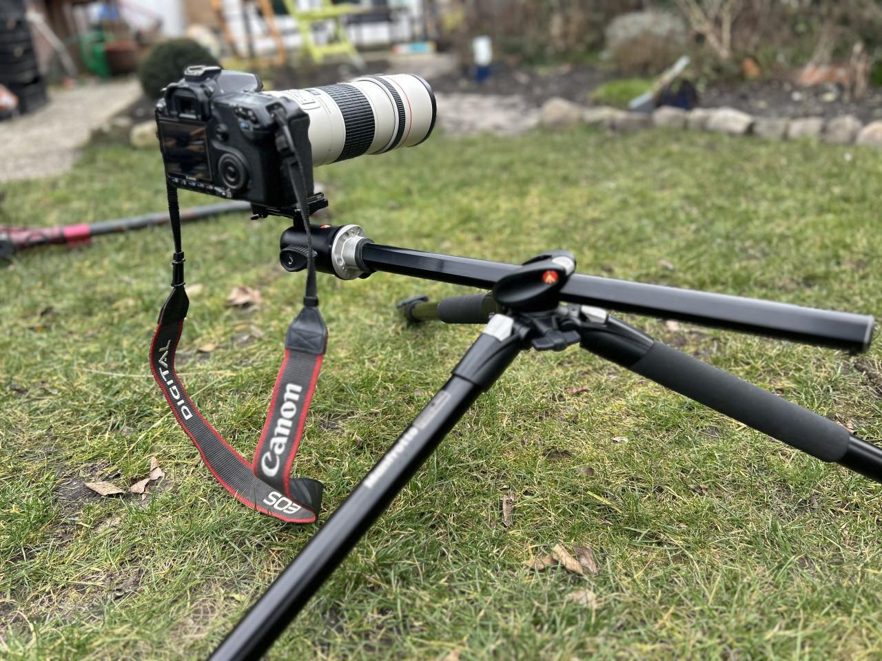 Canon 40D, 300m F4, MAnfrottto, Sigma 17-70 toebehoren