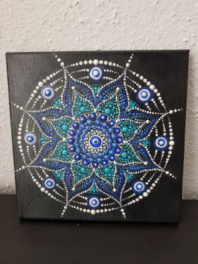 Dot painting 20 bij 20cm