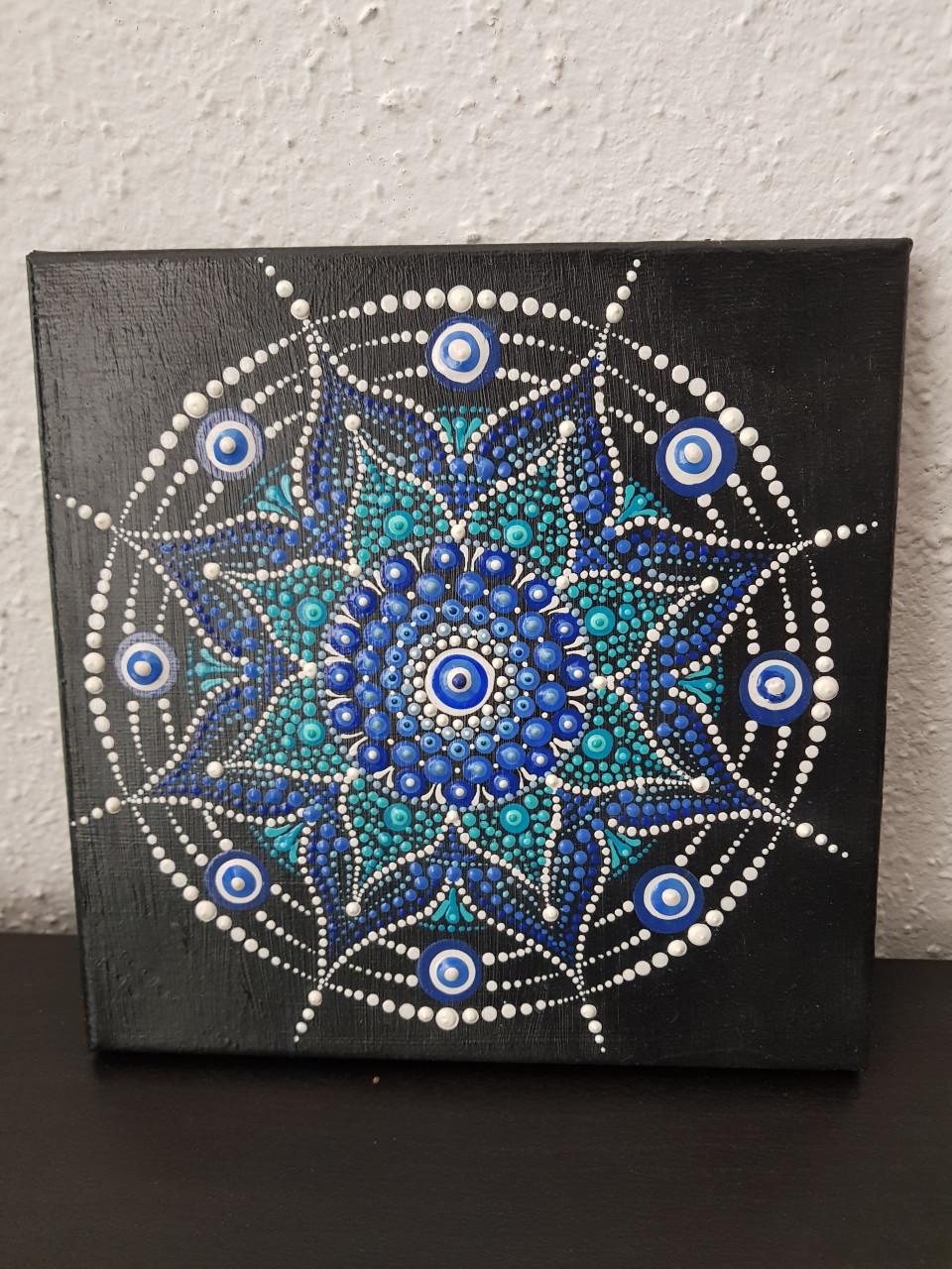 Dot painting 20 bij 20cm