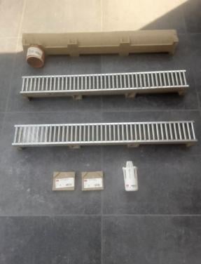 Lijngoot aco polymeerbeton 3 meter compleet