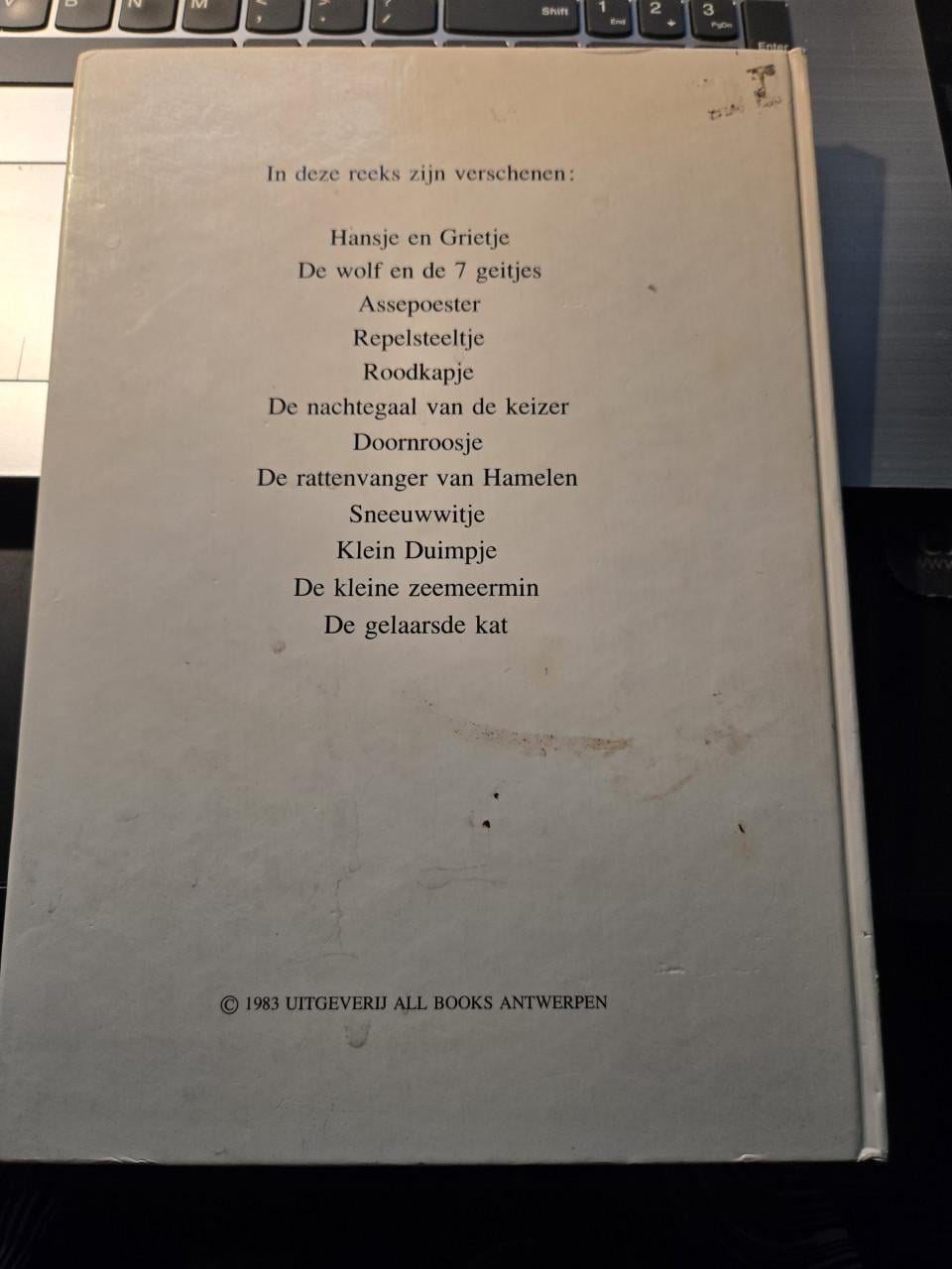 Kinderboek De nachtegaal van de keizer 1983