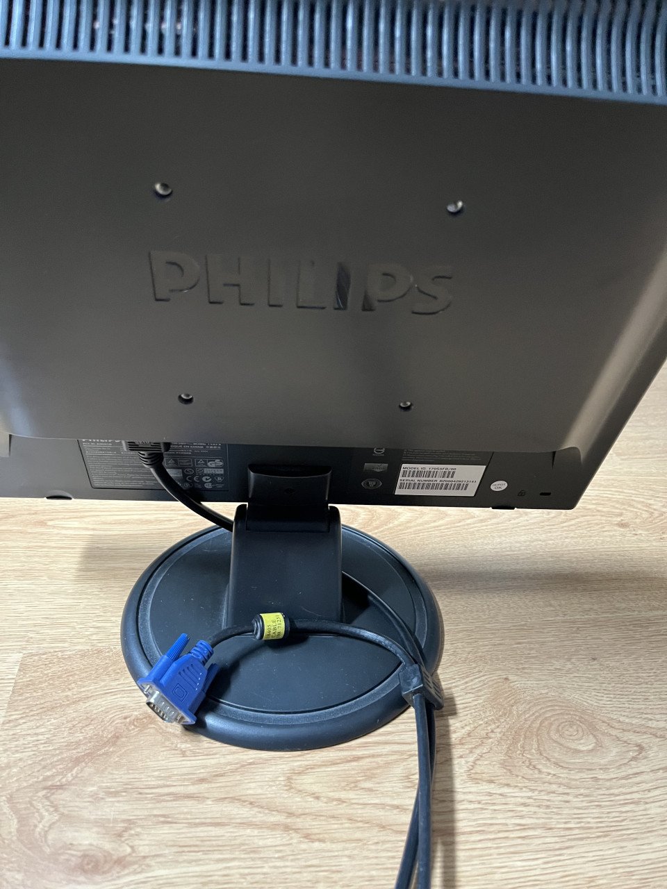 Philips LCD monitor, 17”