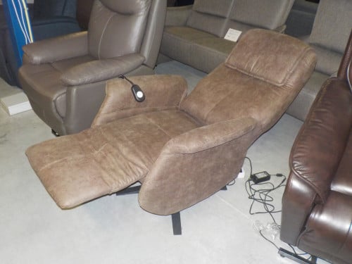 Nieuwe elektrische stoffen sta-op  draai relax fauteuil in meerdere kleuren
