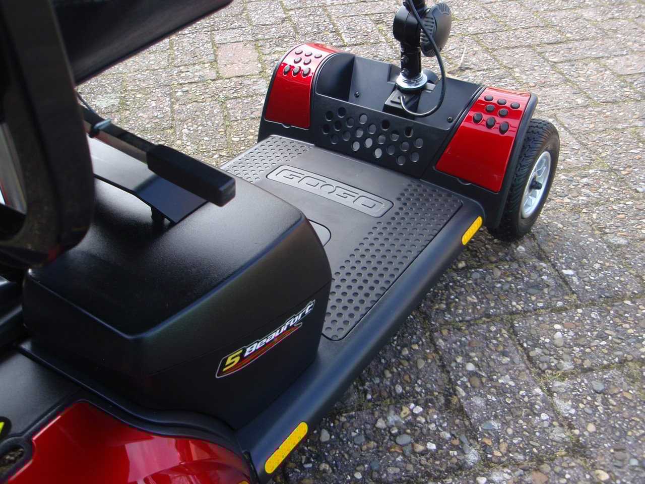 Zgan Pride GOGO opvouwbare 4wiel scootmobiel slechts enkele keren gebruikt