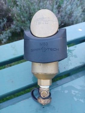 Ontluchter/vuilafscheider van Spirotech